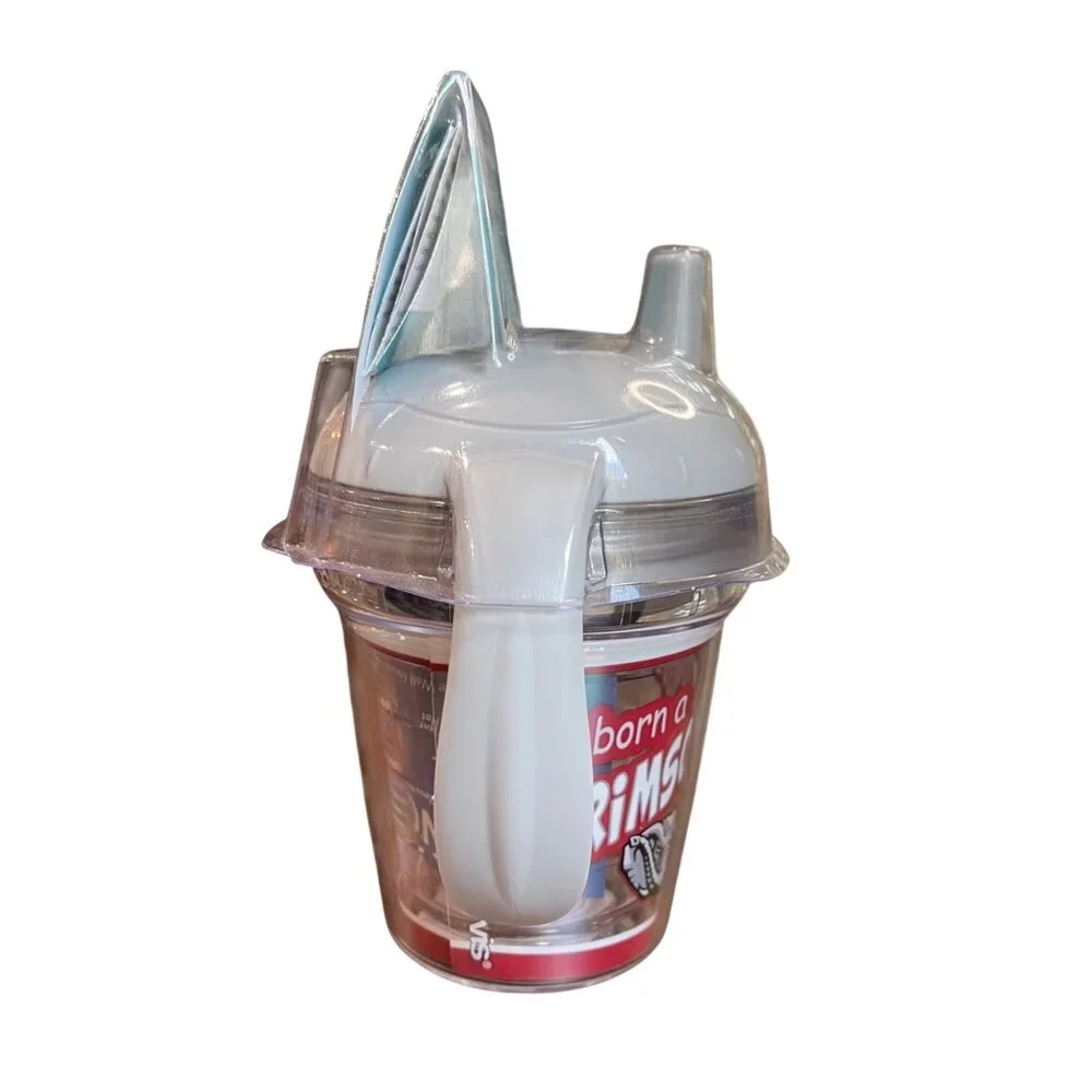 Tervis University of Alabama Plastic Sippy Cup Born A Crimson Tide‎ Fan 6-fl oz